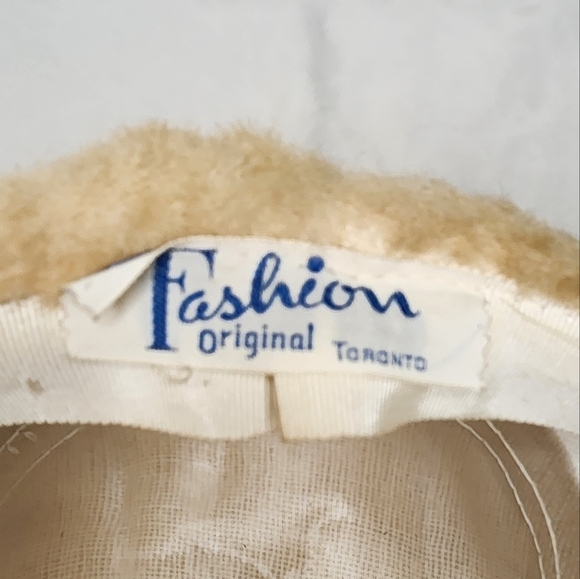 Vintage Silk Fur Cloche Hat - Picture 8 of 11